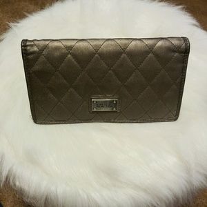 Kenneth Cole Reaction Wallet Metallic Quilted